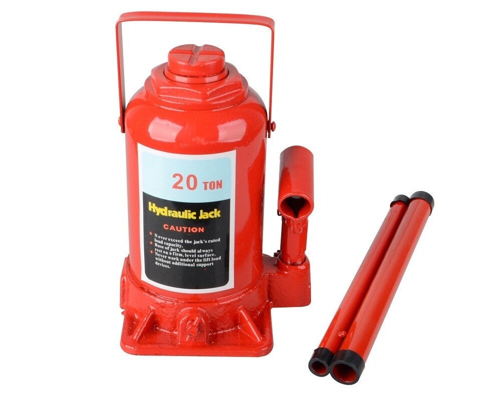 Heavy-duty steel construction of bottle jack
