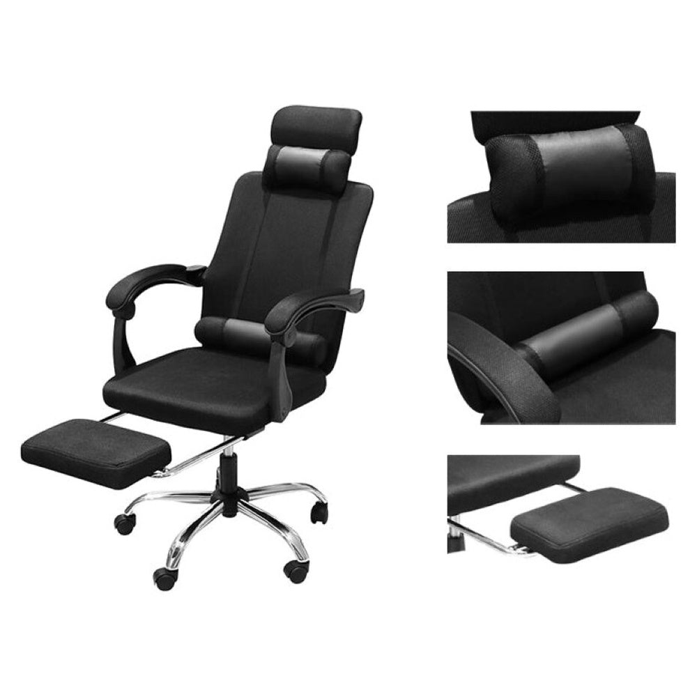 Office chair height adjustment lever