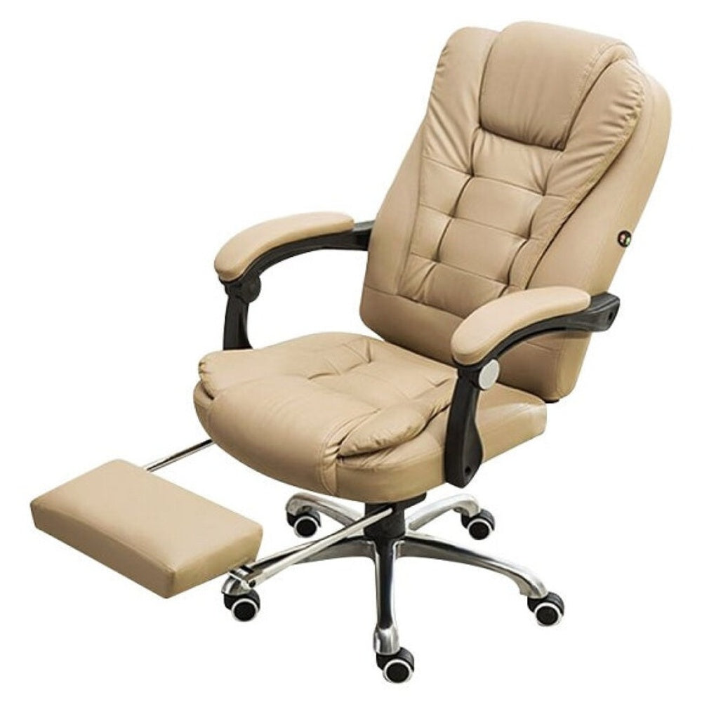 Office gaming chair with aluminium alloy feet base