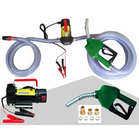 Thumbnail for Fuel transfer pump diesel 12V with nozzle attached