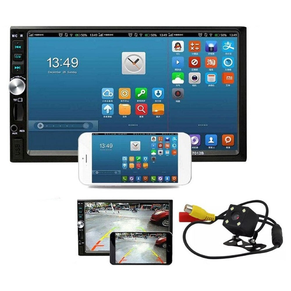 Car stereo user manual and cables