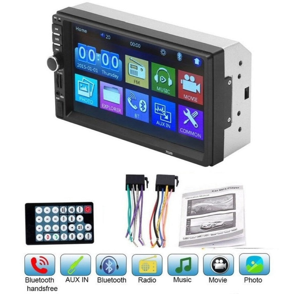 Car stereo with multi-language menu options