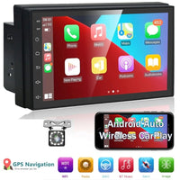 Thumbnail for Car stereo system 7 inch touch screen front