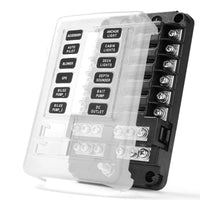 Thumbnail for 12 Circuit Negative Bus Blade Fuse Block