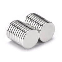 Thumbnail for Neodymium magnets 15mm x 2mm 20 pack top view