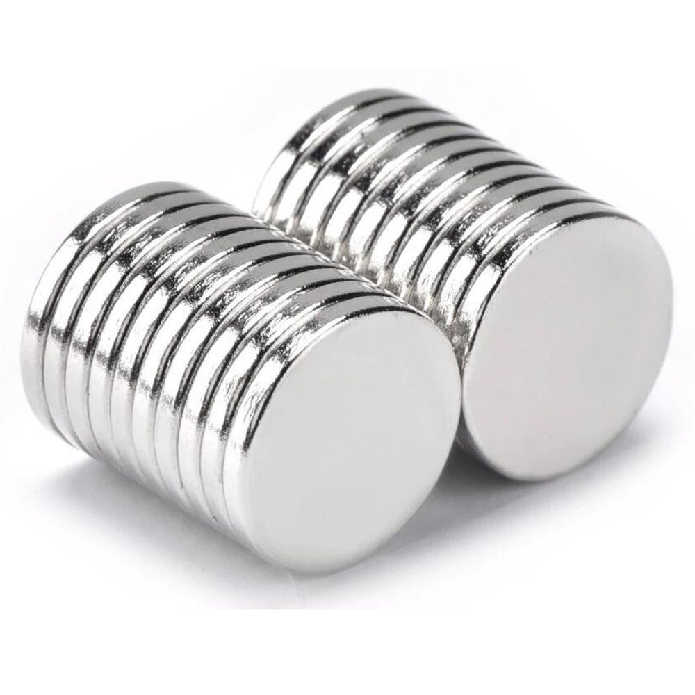 Neodymium magnets 15mm x 2mm flat profile