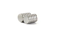 Thumbnail for Rare earth magnets 20mm diameter 10 pack side view