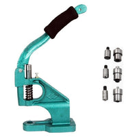 Thumbnail for Eyelet grommet machine hand press tool green with long handle
