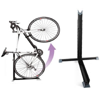 Thumbnail for Black bike storage stand front view