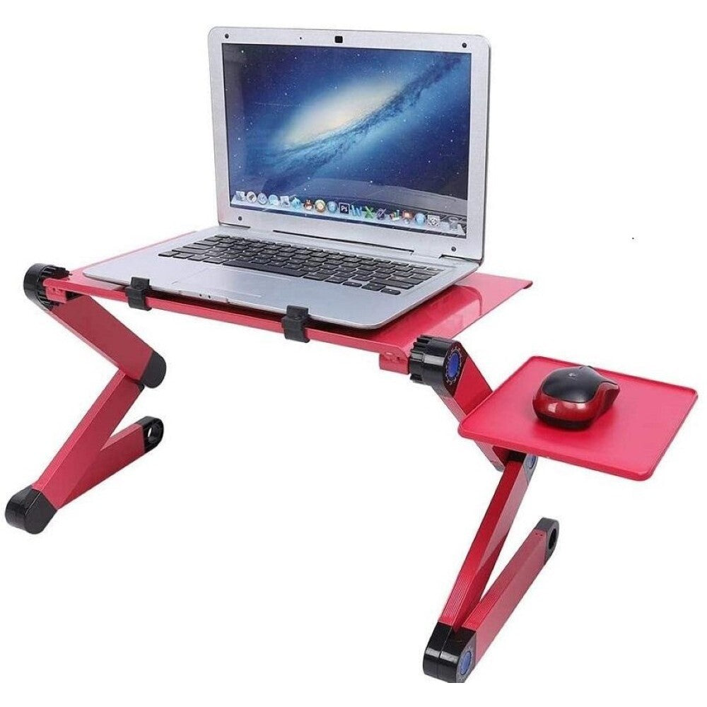Close-up of adjustable angle mechanism