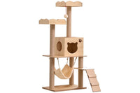 Thumbnail for Close-up of sisal rope wrapped scratching post