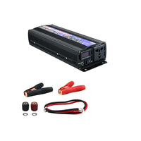 Thumbnail for Rear view of pure sine wave inverter 2000W 12V with cooling fan