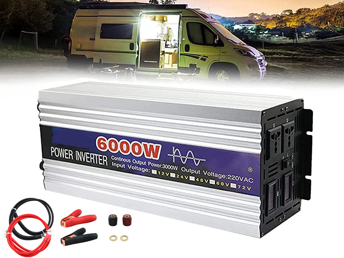 Inverter with integrated circuit protection features