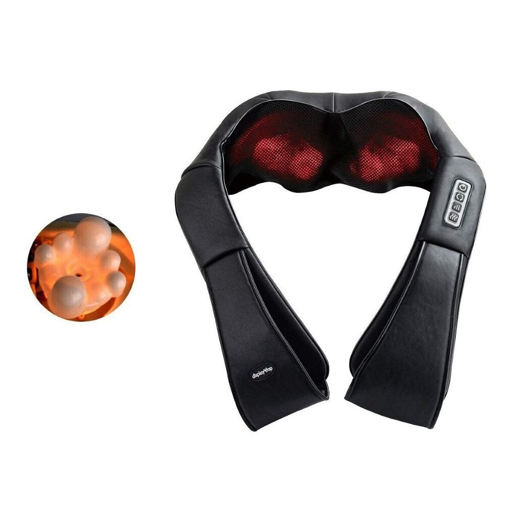 Neck massager with free massage claw accessory