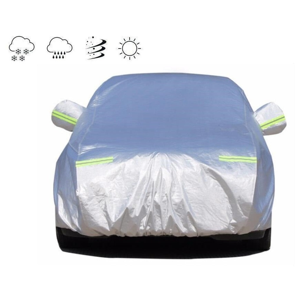 Thickened cotton wool lining inside car cover