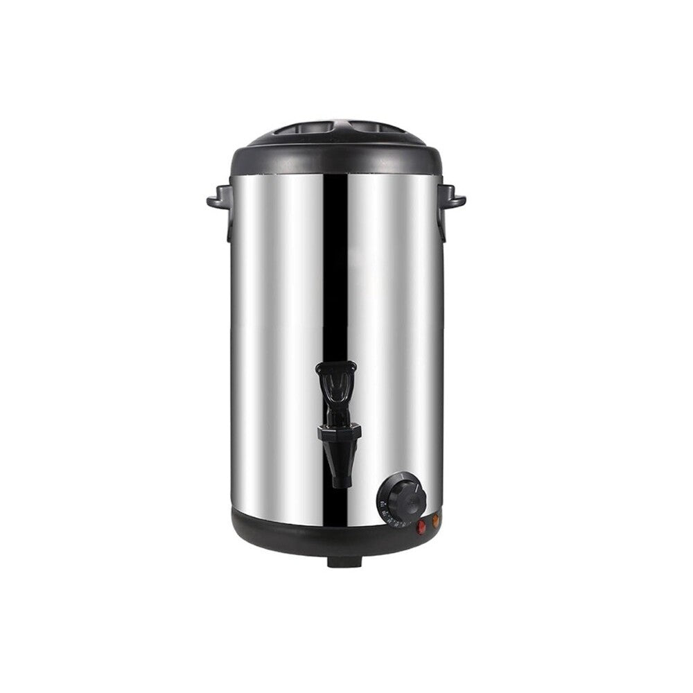 Hot water urn 10L with plastic tap and handles
