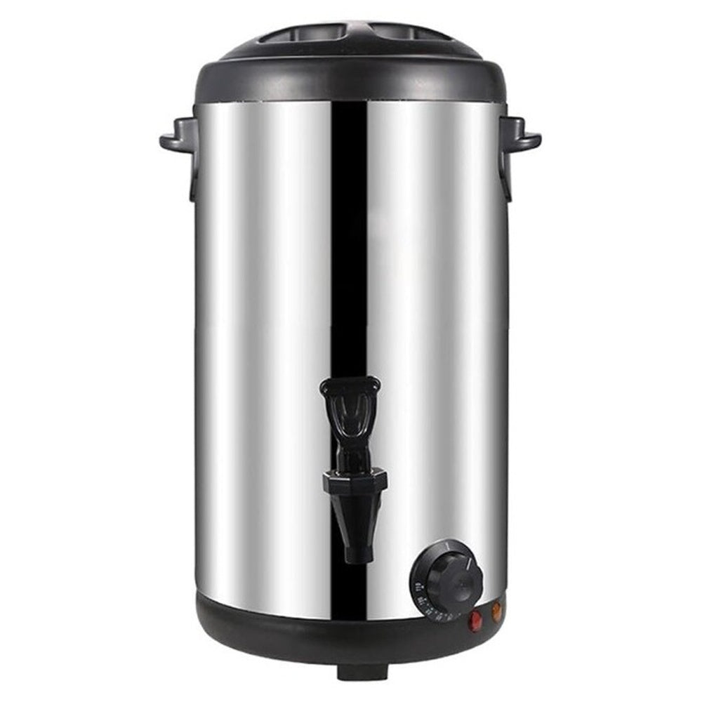 Hot water urn ready for use