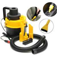 Thumbnail for Portable car vacuum cleaner red and black handheld