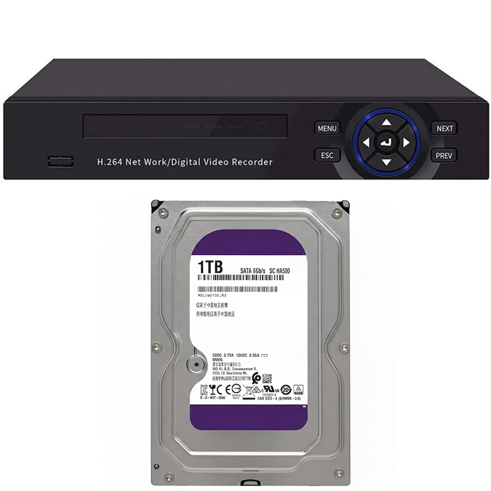 DVR recorder CCTV 4 Channel