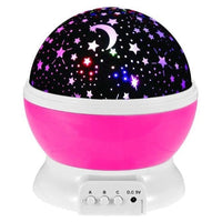 Thumbnail for Night light projector showing silent rotation feature