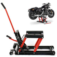 Thumbnail for Hydraulic lifter jack showing max load capacity label