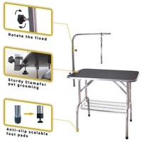 Thumbnail for Pet Grooming Table 110CM Foldable