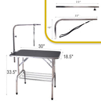 Thumbnail for Pet Grooming Table 110CM Foldable