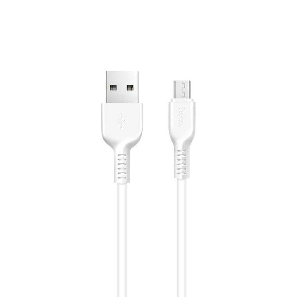 Micro USB charging cable showing cable thickness