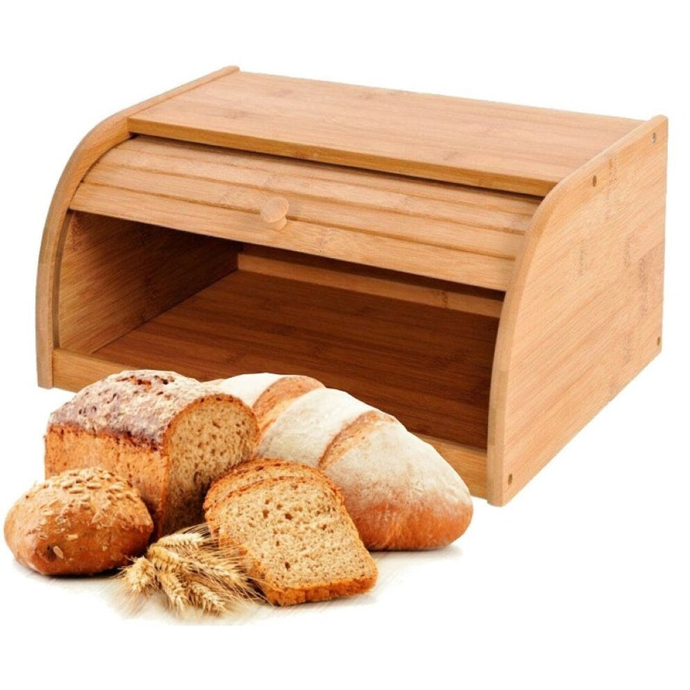 Bread bin with clean and eco-friendly design