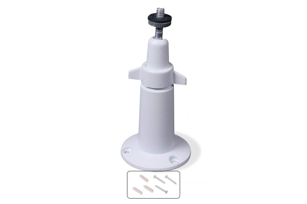 Mount fixed on wall holding Arlo Pro camera