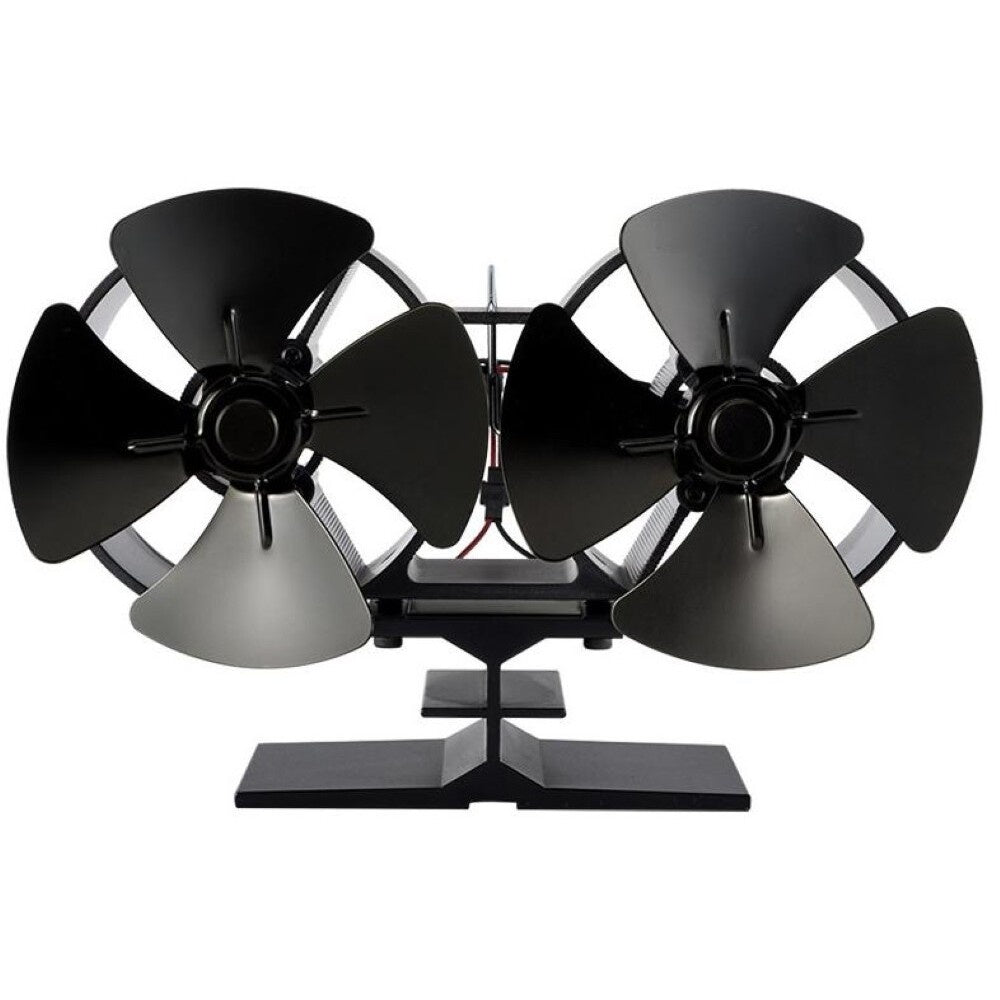 Stove fan with over-temperature protection