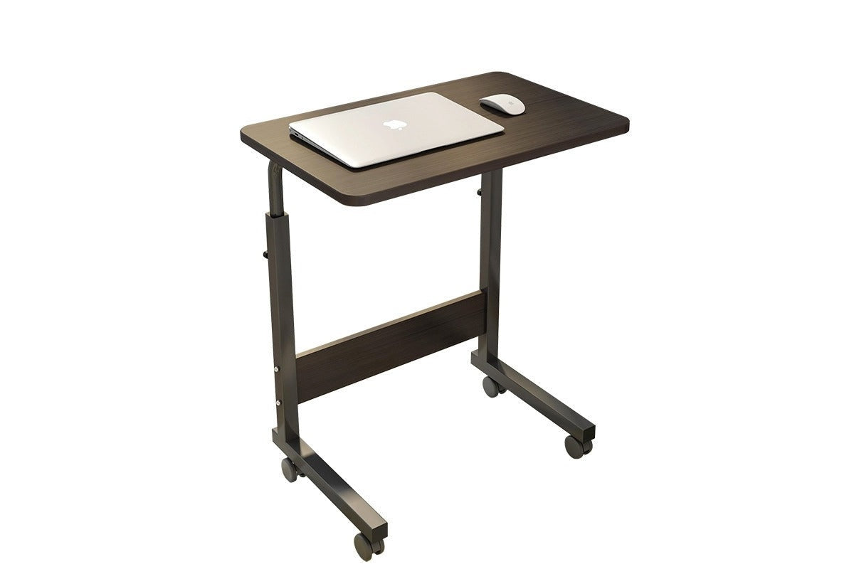 Laptop desk showing universal wheels