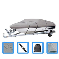 Thumbnail for Boat cover with quick release buckles and straps