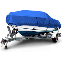 Thumbnail for Boat cover with adjustable straps and buckles