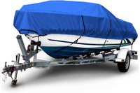 Thumbnail for Boat cover fitted on V-hull speedboat
