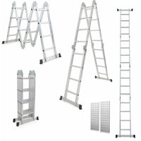 Thumbnail for Extension ladder multifunction 47m versatile multi-position setup