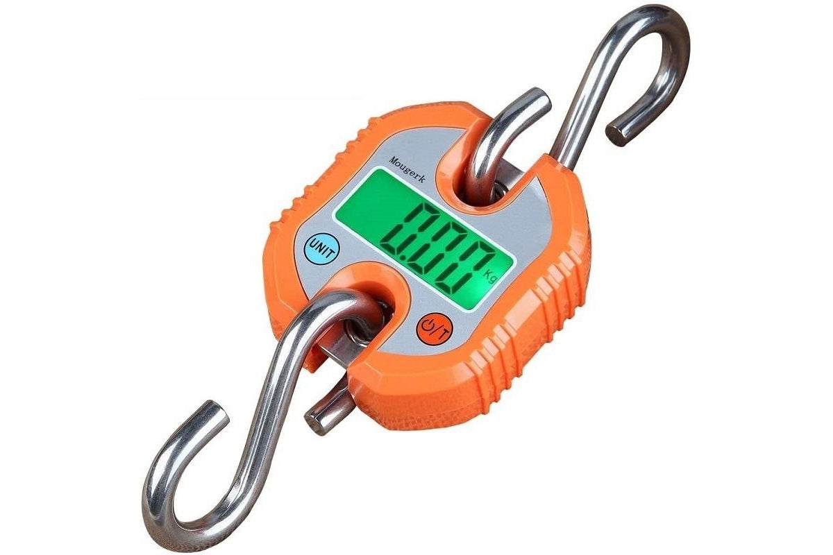 Scale showing weight reading
