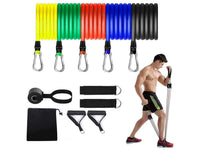 Thumbnail for Fitness Exercises Resistance Bands Set
