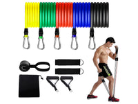 Thumbnail for Fitness Exercises Resistance Bands Set