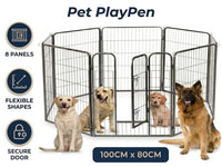 Thumbnail for Dog Playpen Pet Play Pen 100CM