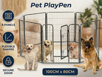 Thumbnail for Dog Playpen Pet Play Pen 100CM