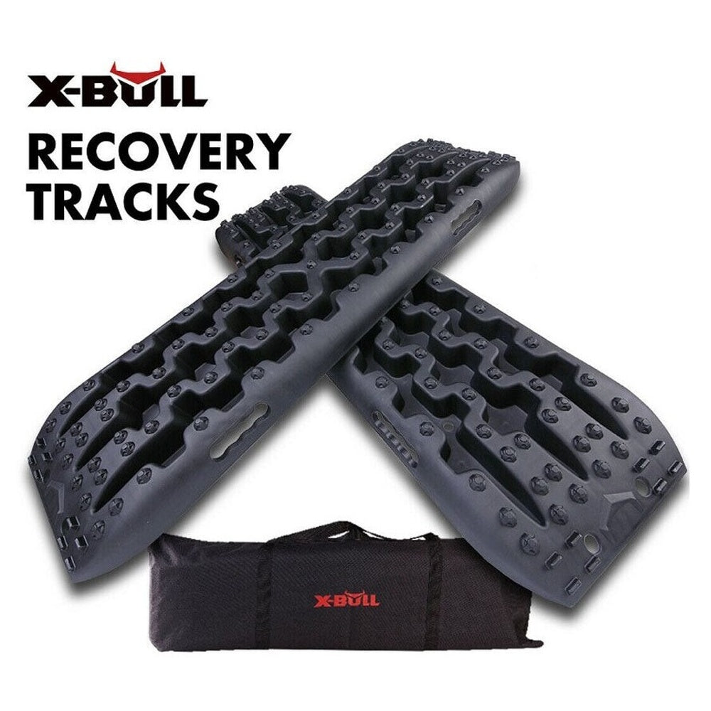 X-BULL recovery tracks pair black nylon