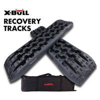 Thumbnail for X-BULL recovery tracks pair black nylon