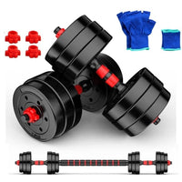 Thumbnail for Weight plates stacked for storage