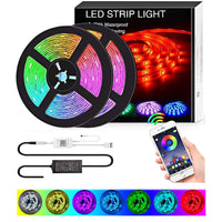 Thumbnail for LED Strip Light 10M showing timer function on app