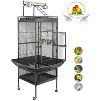Thumbnail for Bird Cage Parrot Aviary Perch Carrier