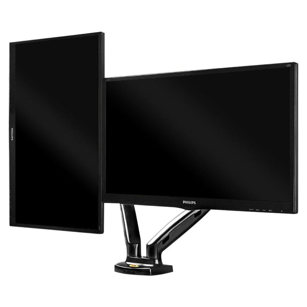 Dual arm monitor stand Hydraulic