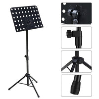 Thumbnail for Music stand folded compactly for transport
