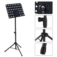 Thumbnail for Music stand supporting sheet music and books