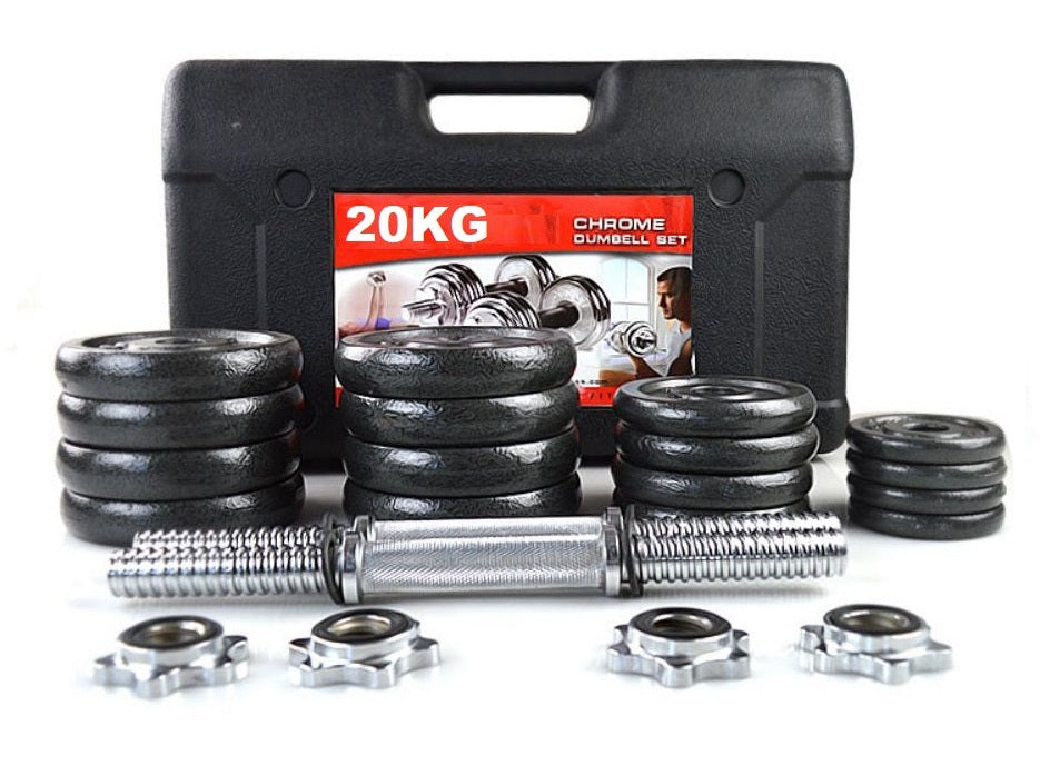 Adjustable Pair Total 20Kg Dumbbell With Box 10KG Each